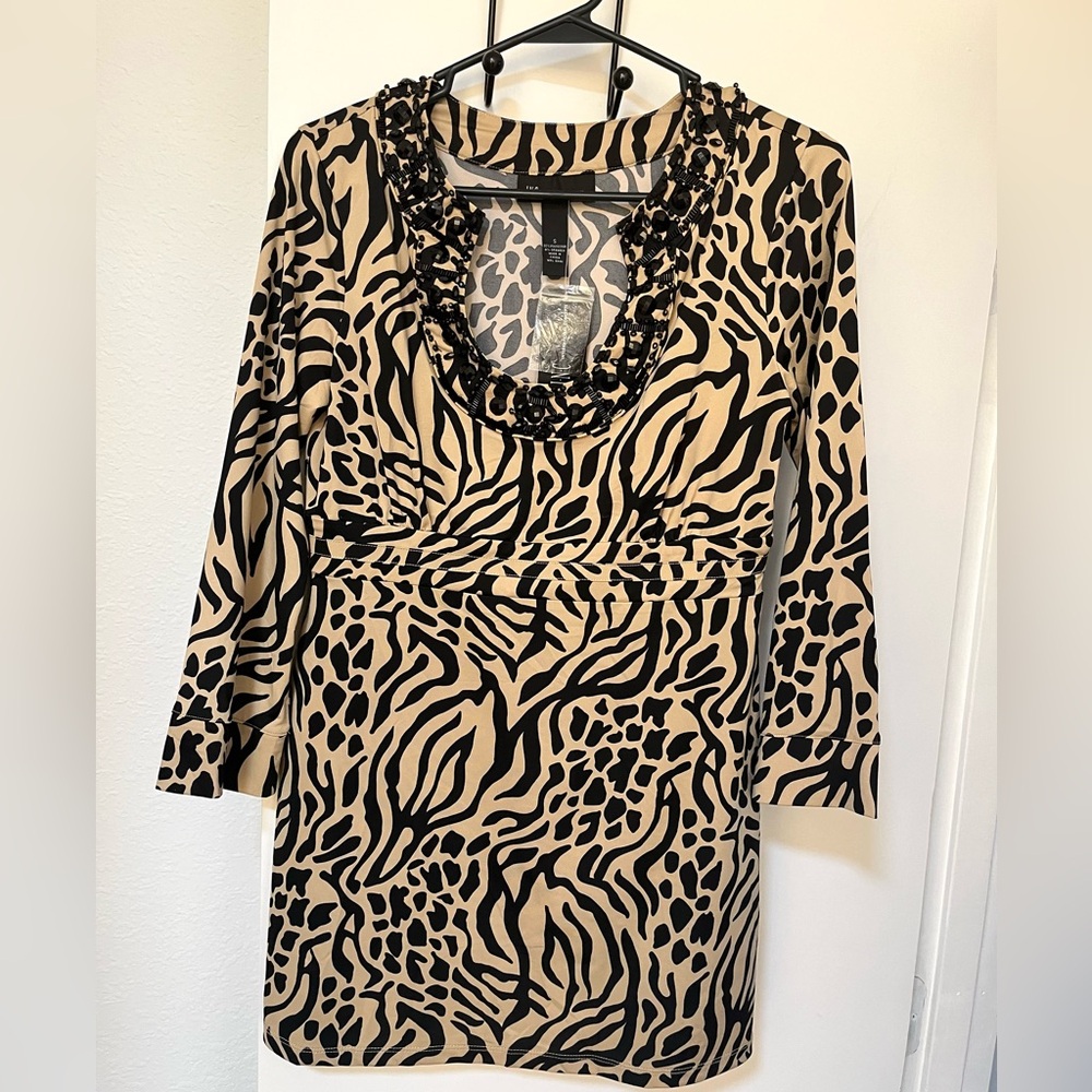 Zebra Print Top